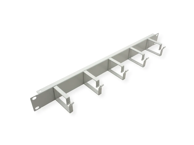 ROLINE Organizator kabela 19" 1U s 5 nosača, sivi